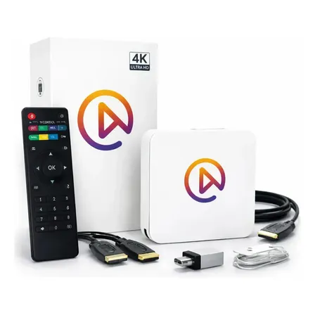 Tv Box Uni V10 4k Versao   Preto 2027 Padrão Lançamento Branco Padrão