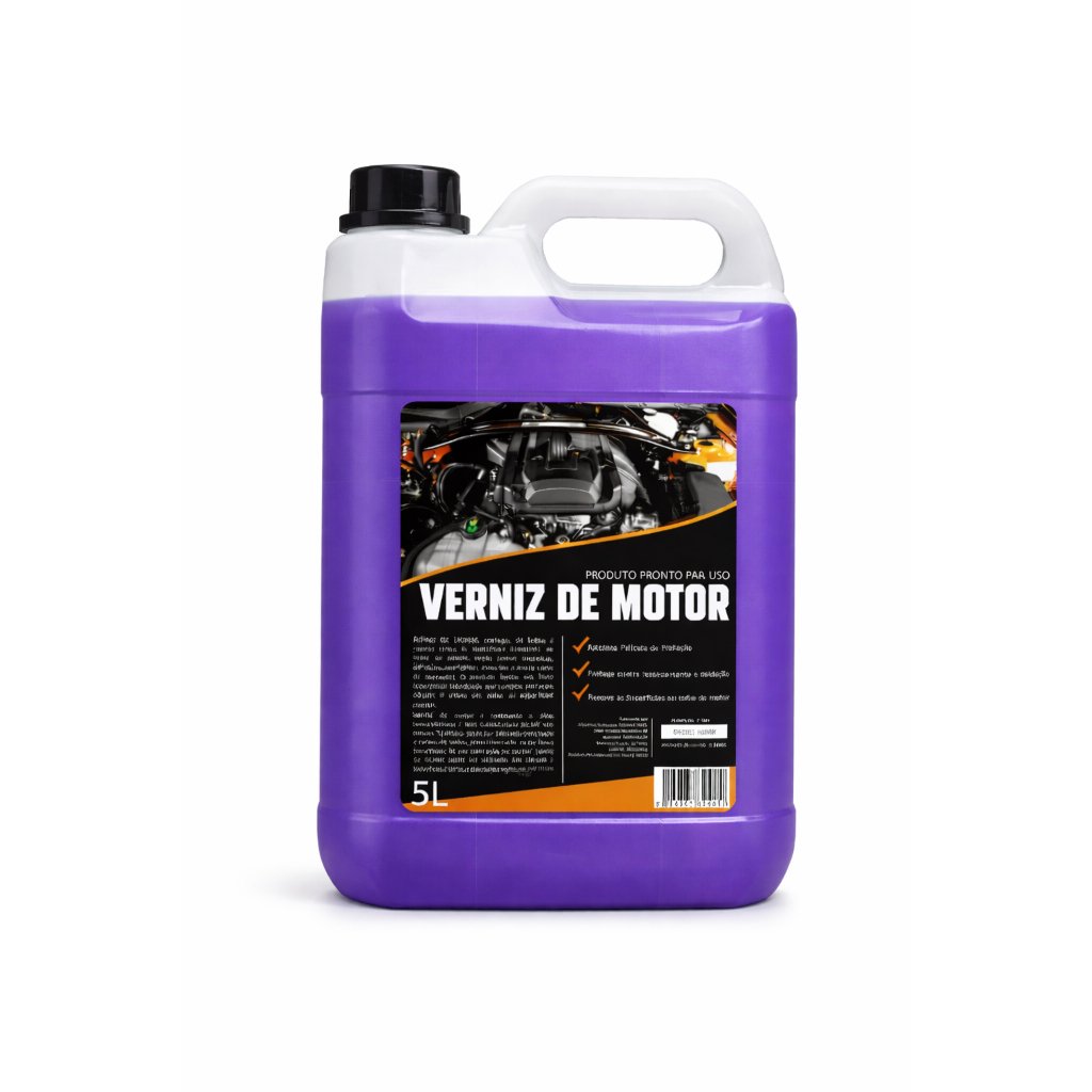 VERNIZ FINALIZADOR ACABAMENTO PARA MOTOR SUSPENSÃO CAIXA DE RODA E CHASSIS 5 L