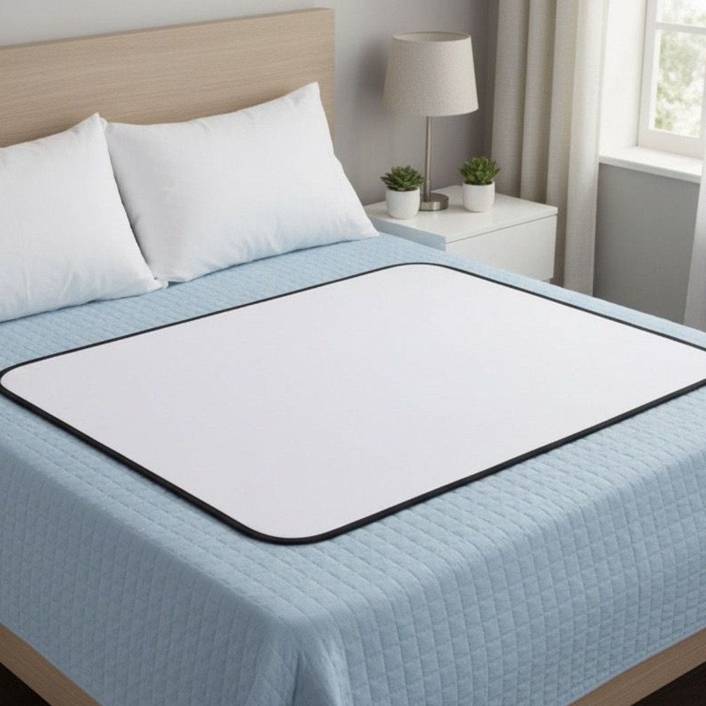 Protetor De Cama Higiênico Trocador Geriátrico 1 ou 2 unidades Para Cama Lavável Geriátrico Absorvente Reutilizável