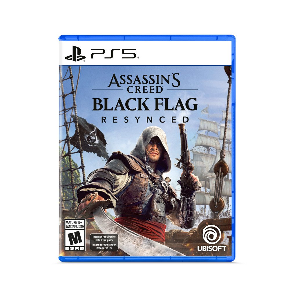 Assassins Creed Black Flag Resynced PS5 Midia Fisica
