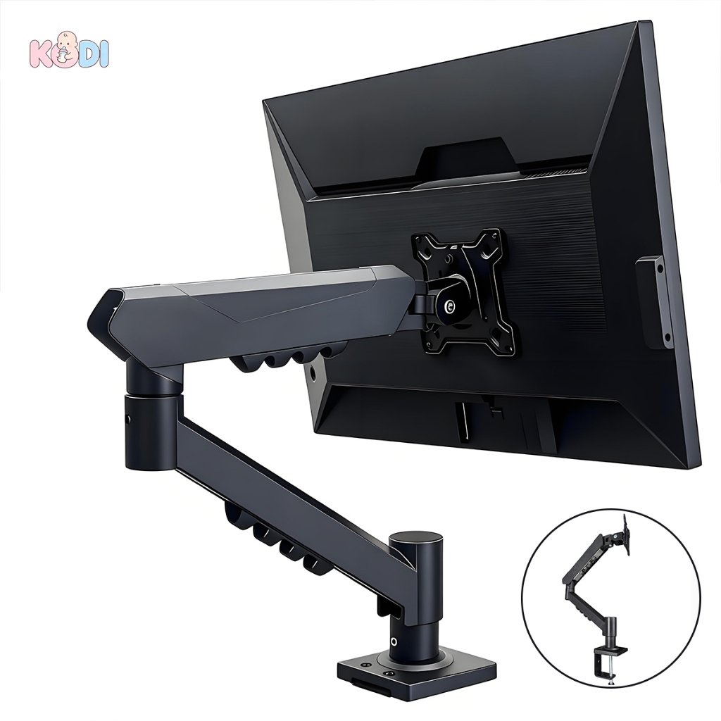 Suporte de Monitor Ergonômico 🖥️ 17-32" Capacidade de carga de 10 kg 360° Ajustável para Escritório e Jogos -U5