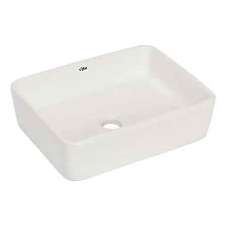 Cuba Apoio Fiori Retangular Louça Branca 55cb16-1fb Branco