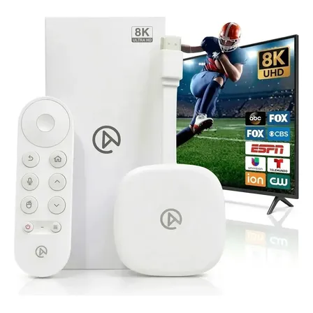 Tv Box Uni V11 8k Versao  Branco 2027 Padrão Lançamento Branco Padrão