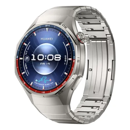Smartwatch Huawei Watch Gt 6 Pro 46mm Bateria Com Autonomia De Até 21 Dias Mais De 100 Modos Esportivos Corrida De... Prateado