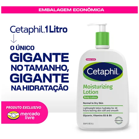 Loção Hidratante Cetaphil Para Pele Normal A Seca X 1 L