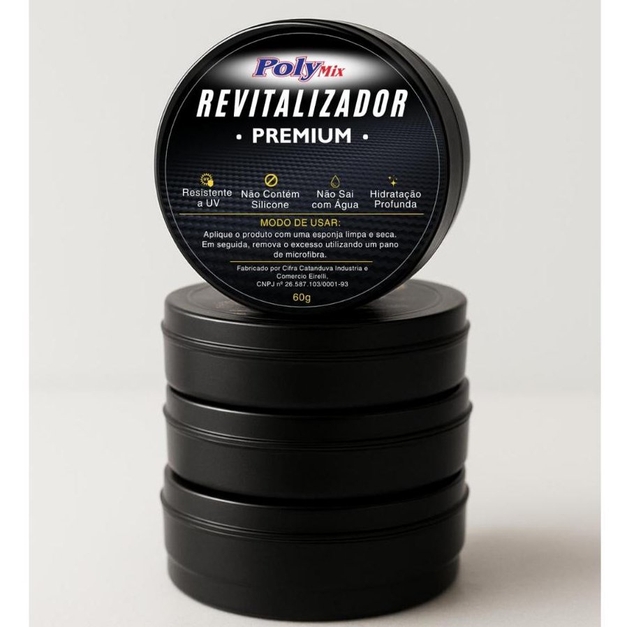 Cera Revitalizadora De Plástico, Para Choque, Couro
