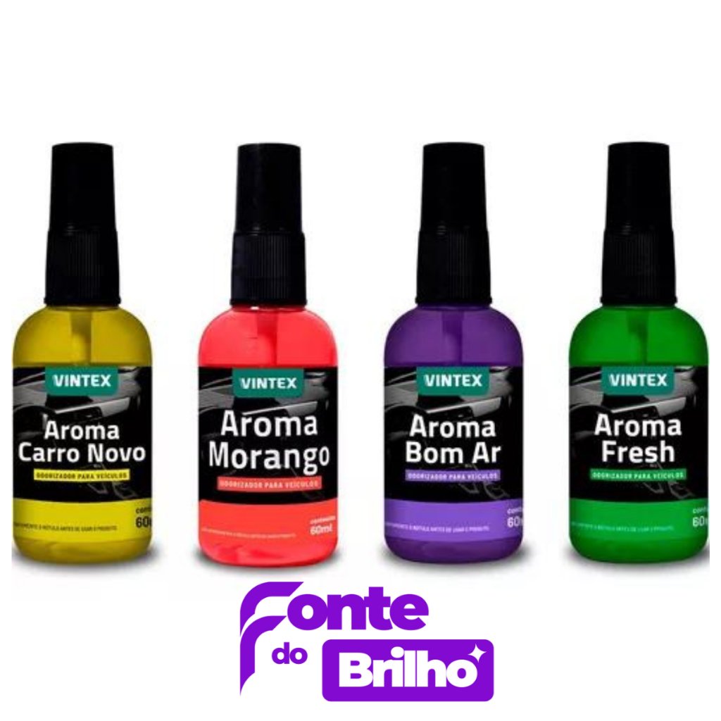 Arominha Cheirinho Para Carro Spray Vintex Vonixx 60ml A Granel