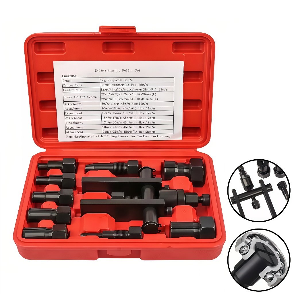 Extrator Rolamento Interno 10 Pecas Kit Jogo Motocicleta