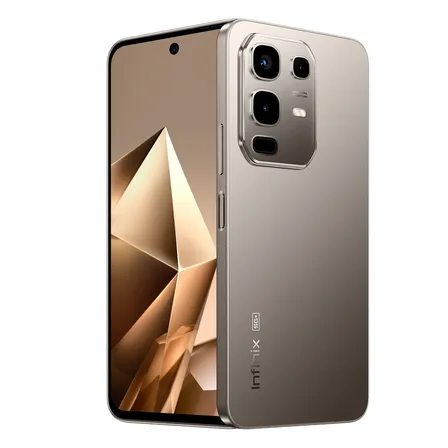 Smartphone Infinix Note 50x 5g 8gb Ram 256gb De Armazenamento Tela 6,67  Polegadas Hd+ 120hz Câmera 50mp + Selfie 8mp Bateria 5200mah Nfc, Dts Áudio - Cor Cinza