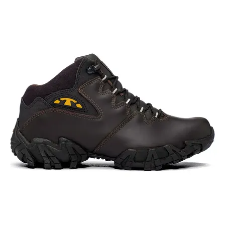 Bota Bull Terrier Bruce Masculina Original Couro Resistente