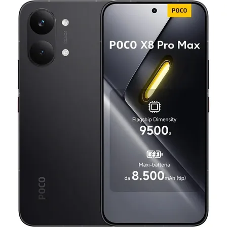 Poco X8 Pro Max 512gb 12gb Ram Global Bateria 8.500mah Preto