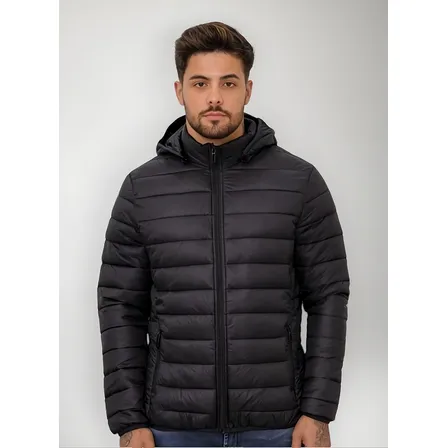 Jaqueta Puffer De Frio Intenso Blusa Impermeável Inverno