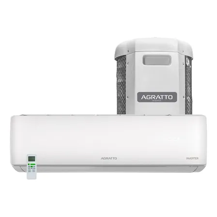 Ar Condicionado Hw Inverter Agratto 18000 Btus Frio Branco 220v