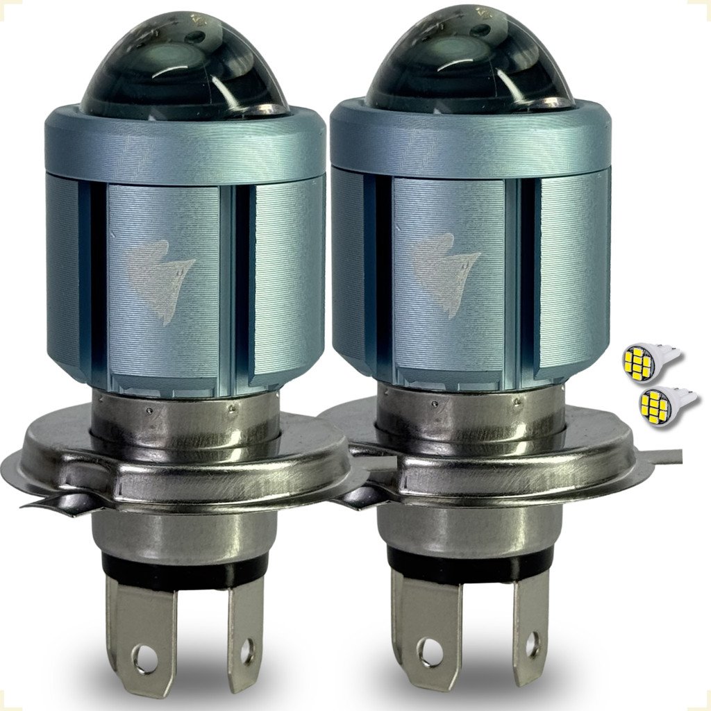 Lâmpada Farol Alto Baixo de Led Kit de Carro H4 G301Y Bombillo Stallion 6500k Super Branca e Amarela